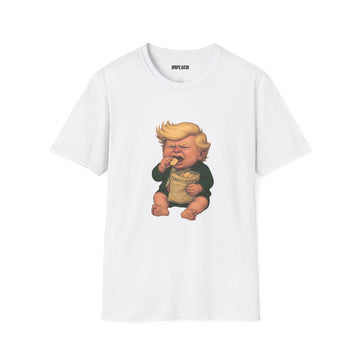 Jan 20 Anniversary Limited Drop | “Chips”｜"The Bigly Baby" Satire Tee | Softstyle Unisex