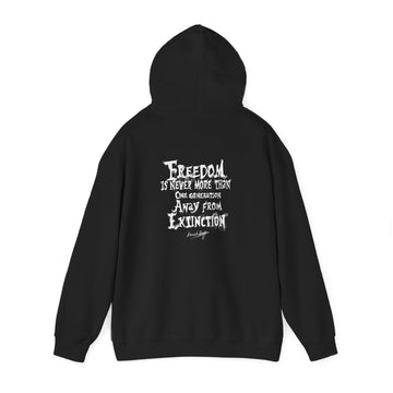 President's Day Limited Drop | Ronald Reagan "Freedom is Fragile" | Unisex Heavy Blend Hoodie