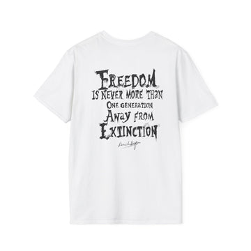 President's Day Limited Drop | Ronald Reagan "Freedom is Fragile" Tee | Softstyle Unisex