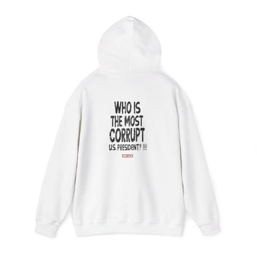 "Most Corrupt?" Interactive Poll Hoodie | VOX POPULI Collection | Unisex Heavy Blend Hoodie