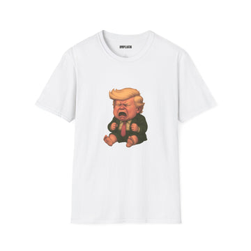 Jan 20 Anniversary Limited Drop | “Cry”｜"The Bigly Baby" Satire Tee | Softstyle Unisex