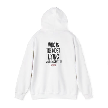 "Most Lying?" Interactive Poll Hoodie | VOX POPULI Collection | Unisex Heavy Blend Hoodie