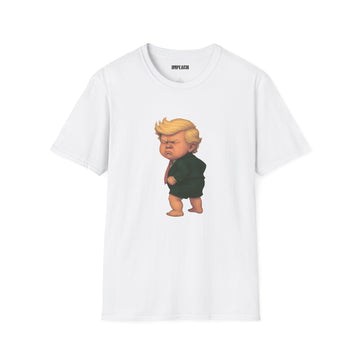Jan 20 Anniversary Limited Drop | “Pout”｜"The Bigly Baby" Satire Tee | Softstyle Unisex